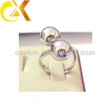 2013 Hot Selling Fashionable Stainless Steel Ball Rings